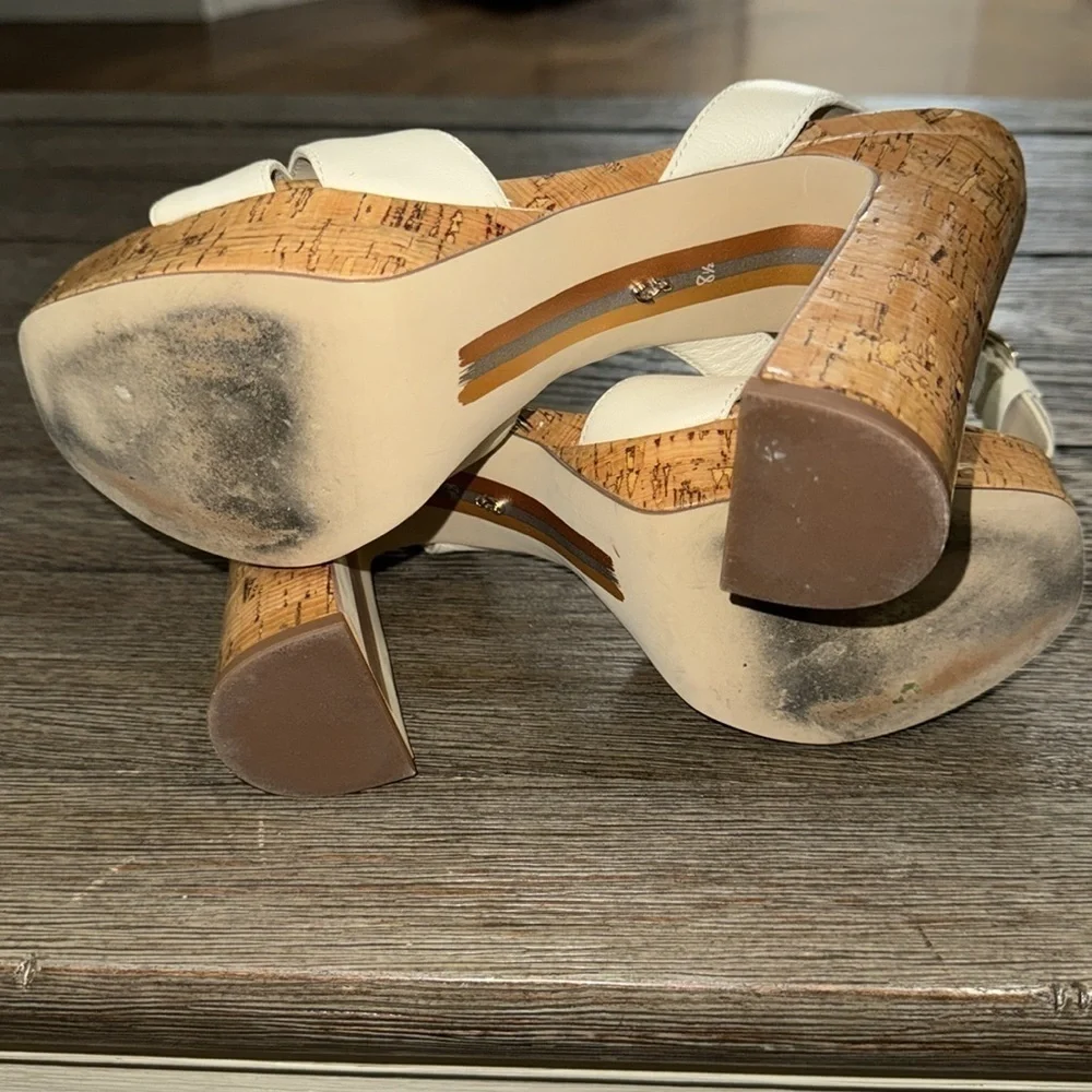 Sam Edelman Kayna Platform Sandal Modern Ivory